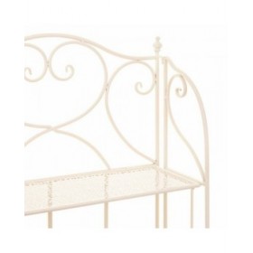 Scaffale Alexandra House Living Bianco Metallo Ferro 30 x 70 x 30 cm
