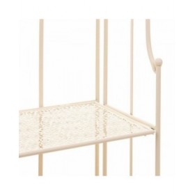 Scaffale Alexandra House Living Bianco Metallo Ferro 30 x 70 x 30 cm