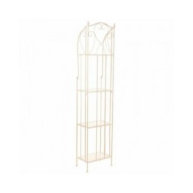 Scaffale Alexandra House Living Bianco Metallo Ferro 25 x 90 x 30 cm