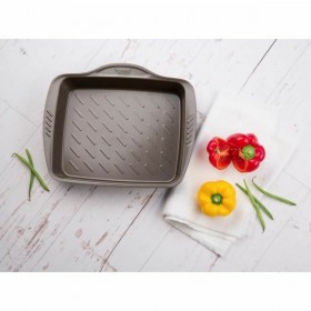 Vassoio da Forno Pyrex Marrone Nero Metallo