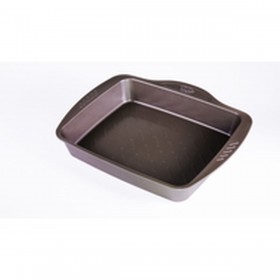 Teglia Antiaderente da Forno Pyrex Marrone Nero Metallo Acciaio
