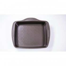 Teglia Antiaderente da Forno Pyrex Marrone Nero Metallo Acciaio