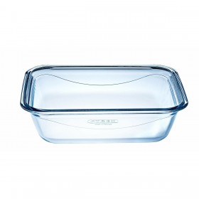 Contenitore per Conservare gli Alimenti Pyrex Azzurro Trasparente Rettangolare 800 ml