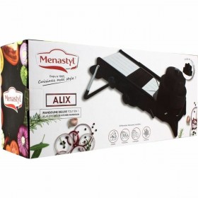 Grattugia Menastyl Acciaio polipropilene Acciaio inossidabile/Legno