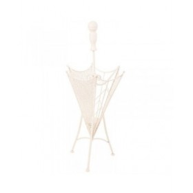 Portaombrelli Alexandra House Living Bianco 25 x 48 x 20 cm