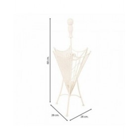 Portaombrelli Alexandra House Living Bianco 25 x 48 x 20 cm