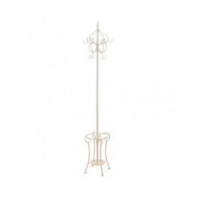 Attaccapanni da Terra Alexandra House Living Bianco 25 x 49 x 25 cm