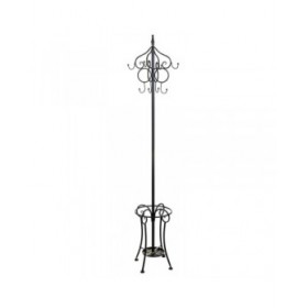 Attaccapanni da Terra Alexandra House Living Nero 26 x 38 x 26 cm