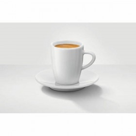 Set di 2 Tazze da Caffè Jura 85 ml Bianco (2 Unità)