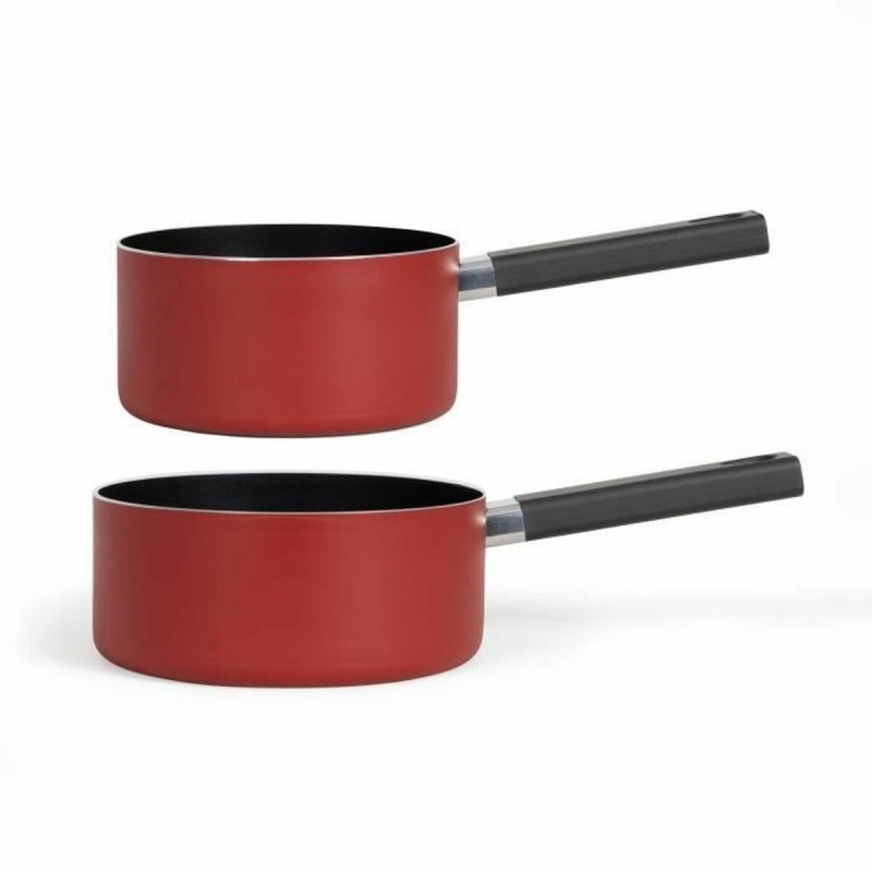 Set di pentolini Livoo Rosso Silicone 2 Pezzi (2 Unità)