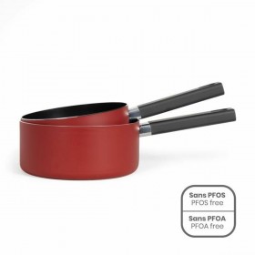 Set di pentolini Livoo Rosso Silicone 2 Pezzi (2 Unità)