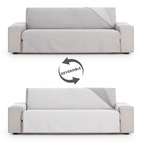 Copridivano Eysa SILVER Grigio chiaro 100 x 110 x 190 cm