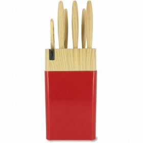 Set di Coltelli Menastyl polipropilene Rosa 6 Pezzi (6 Unità)