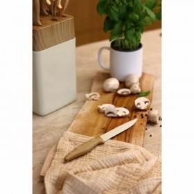 Set di Coltelli Menastyl Crema polipropilene 6 Pezzi (6 Unità)