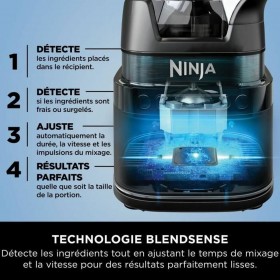 Frullatore NINJA Nero Acciaio 1200 W 2,1 L