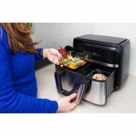 Pirofila da Forno Pyrex Trasparente Vetro Borosilicato Quadrato