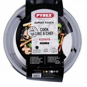 Padella Wok Pyrex Nero Alluminio