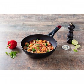 Padella Wok Pyrex Nero Alluminio