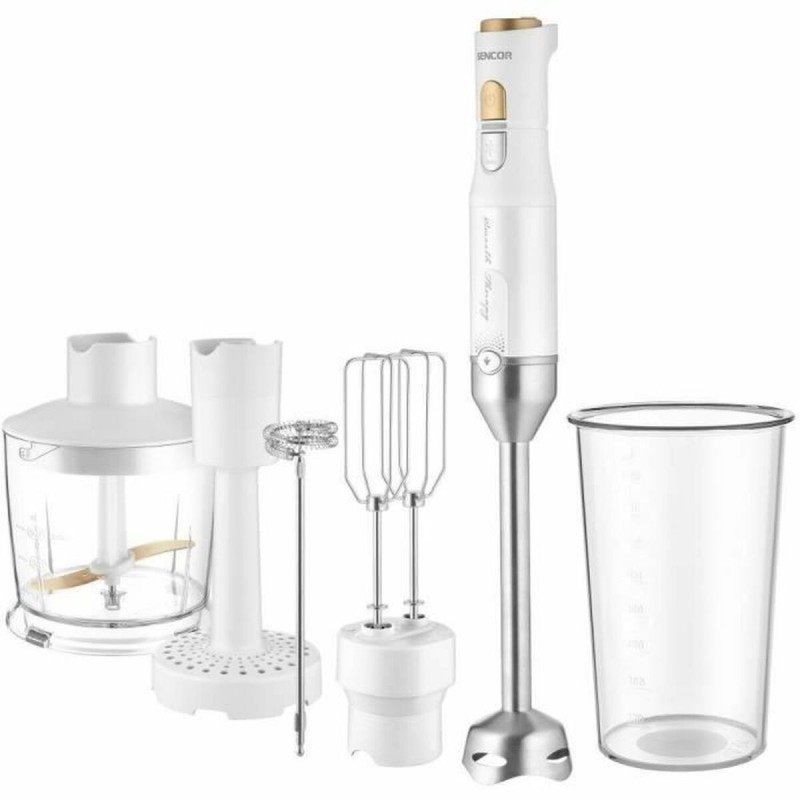 Frullatore ad Immersione Sencor SHB 6441WH Bianco