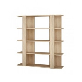 Libreria Alexandra House Living Rovere Legno MDP 110 x 122 x 29 cm 4 Mensole