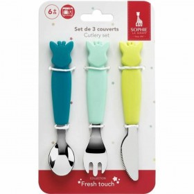 Posate Sophie la Girafe Silicone