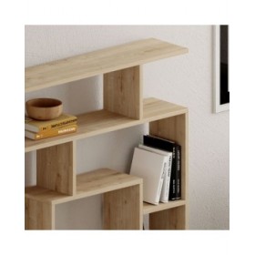 Scaffale Alexandra House Living Rovere Legno MDP 125 x 129 x 22 cm Labirinto