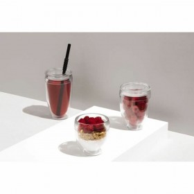 Set di Bicchieri Bodum Trasparente Plastica (2 Unità)