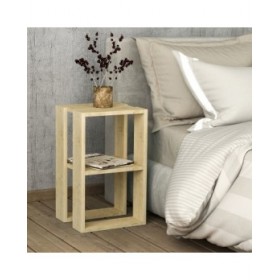 Tavolino da Caffè Alexandra House Living Rovere Legno MDP 60 x 32 x 60 cm 1 Mensole
