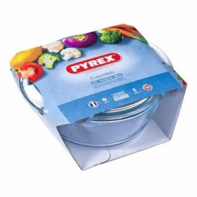 Casseruola con coperchio Pyrex Trasparente 21 L