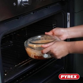 Casseruola con coperchio Pyrex Trasparente 21 L