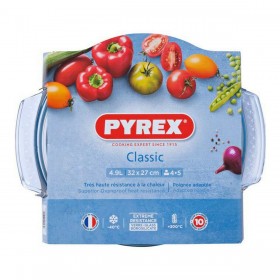 Casseruola con coperchio in vetro Pyrex 118A000/5043 Trasparente
