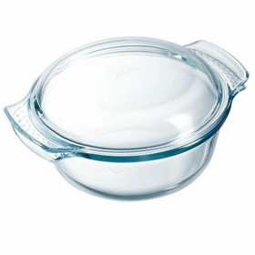 Casseruola con coperchio in vetro Pyrex 118A000/5043 Trasparente