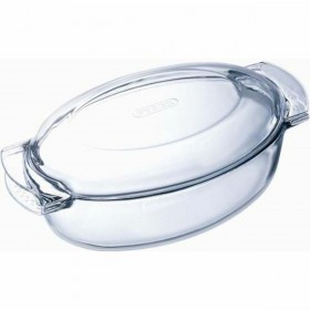 Pirofila da Forno Pyrex 1040712 Bianco Trasparente Vetro Temperato 6 L 4,5 g 4,5 L