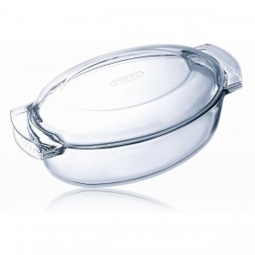 Pirofila da Forno Pyrex 1040712 Bianco Trasparente Vetro Temperato 6 L 4,5 g 4,5 L