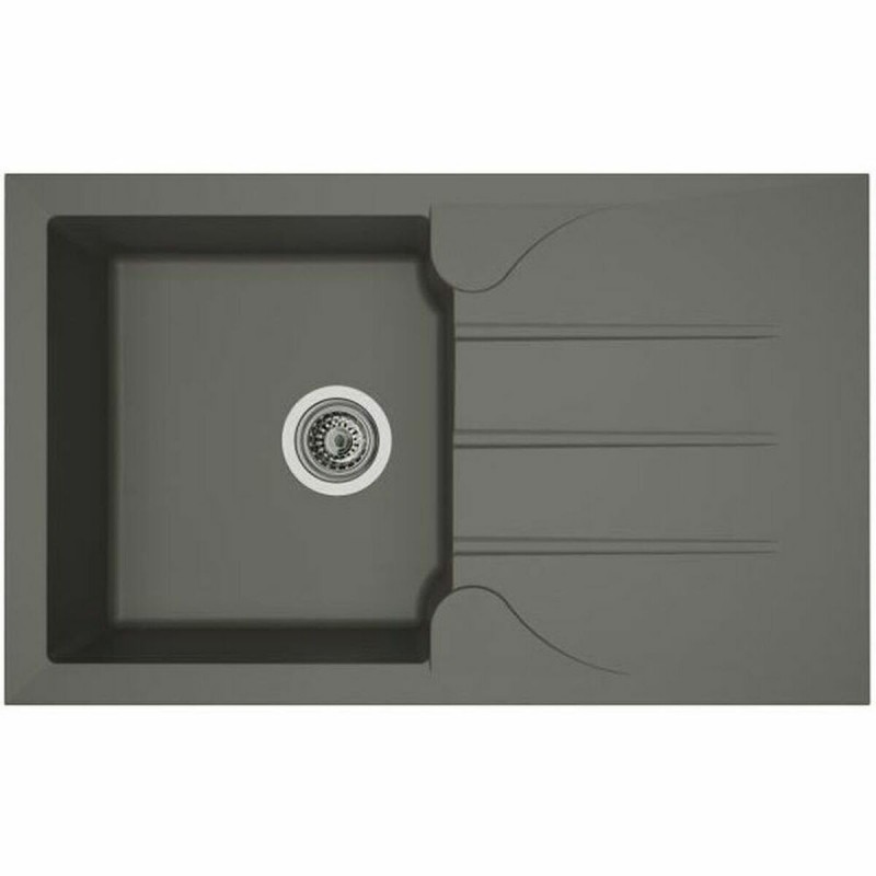 Lavello da Una Vasca con Scolapiatti Stradour   Grigio