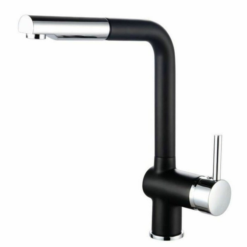 Rubinetto Monocomando Rousseau 4060558 Grigio Acciaio inossidabile Ottone
