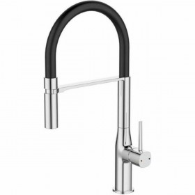 Rubinetto Monocomando Rousseau Køben Grigio Acciaio inossidabile Ottone