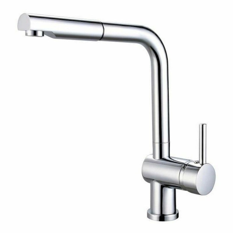 Rubinetto Monocomando Rousseau Grigio Acciaio inossidabile Ottone