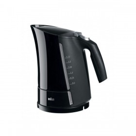 Bollitore d'Acqua Elettrico con Luce LED Braun 533631 1,7 L Nero Plastica 3000 W 1,7 L