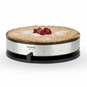 Piastra per Crepe Hkoenig KREP29 1300 W Nero Multicolore