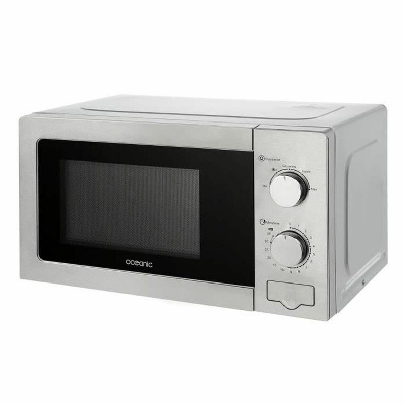 Microonde con Grill Oceanic MO20S Grigio 700 W 20 L