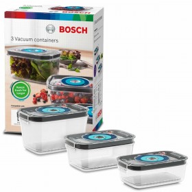 Set di 3 scatole porta pranzo BOSCH Tritan Plastica 700 ml 1 L 1,5 L (3 Unità)
