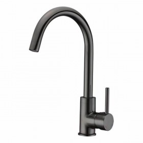 Rubinetto Monocomando Rousseau Grigio Acciaio inossidabile Ottone