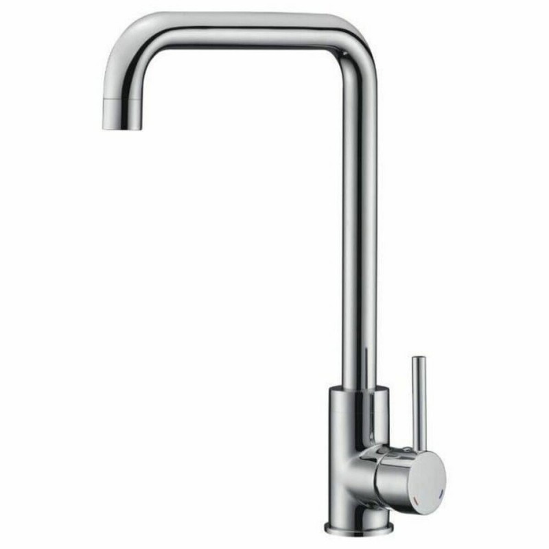 Rubinetto Monocomando Rousseau Grigio Acciaio inossidabile Ottone