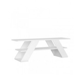 Mobile TV Alexandra House Living Diagonal Bianco 120 x 40 x 33 cm
