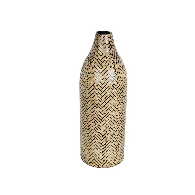 Vaso Romimex Marrone Nero Bambù 20 x 57 x 20 cm