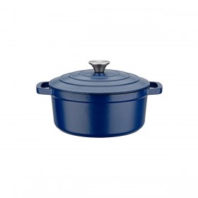 Pentola GSW 717267 Azzurro Bianco Acciaio 2 Pezzi