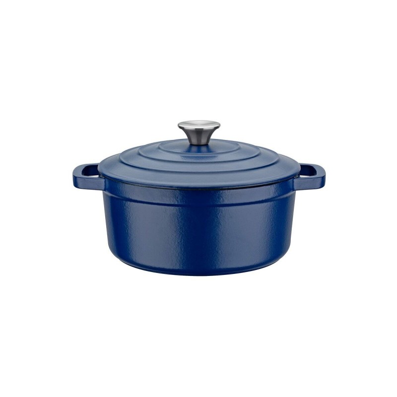 Pentola GSW 717267 Azzurro Bianco Acciaio 2 Pezzi