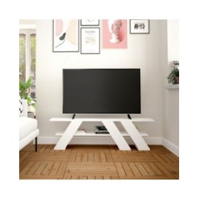 Mobile TV Alexandra House Living Diagonal Bianco 140 x 40 x 34 cm