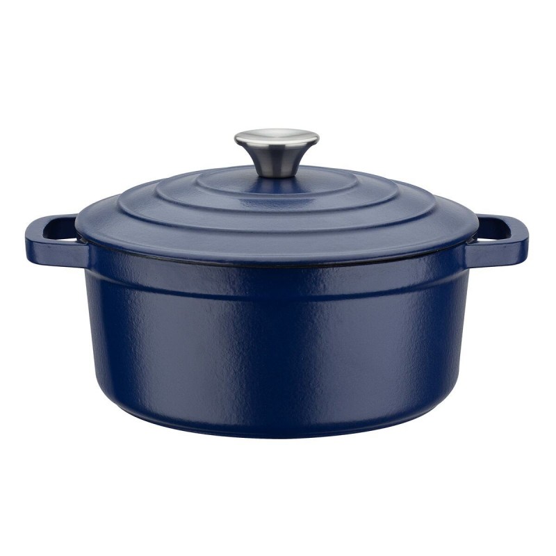 Pentola GSW 717274 Azzurro Bianco Acciaio 2 Pezzi